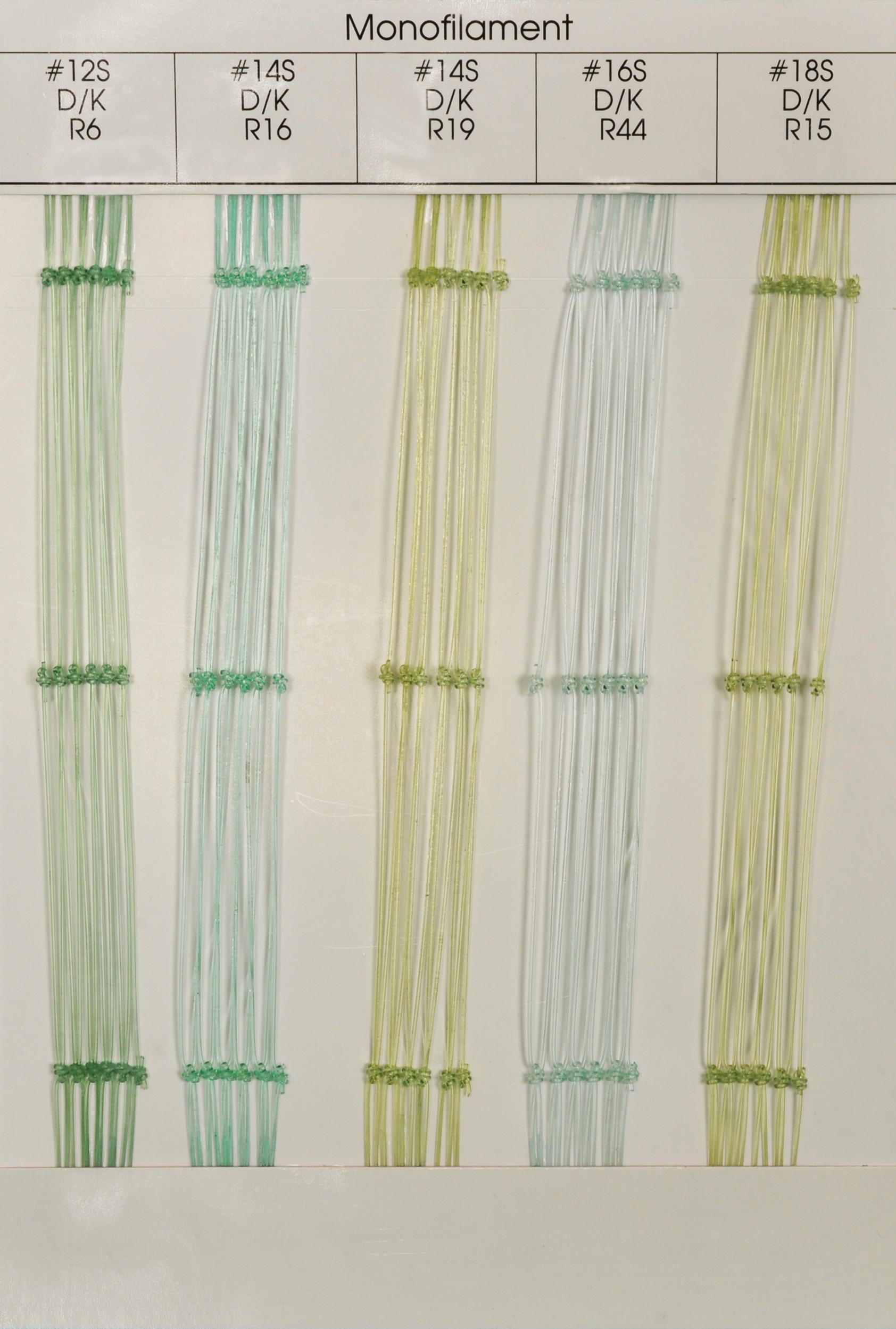 Thai Nitto Net Color Guide